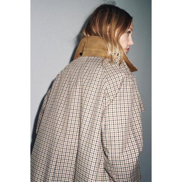 ZARA REVERSIBLE TRENCH COAT ZW COLLECTION - Picture 7 of 12